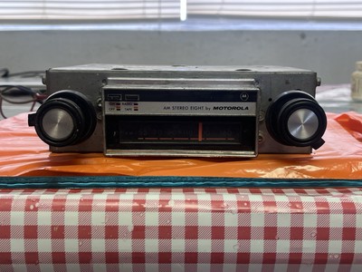 1970s Motorola Am Radio 8track Player