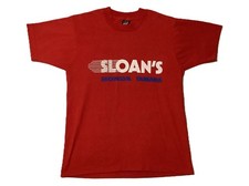 Vintage Sloan's Honda Yamaha Kennedy Racing Murfreesboro Tennessee T Shirt Large