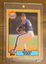 Topps 1987 Nolan Ryan #757 Houston Astros Baseball MLB Base Set Original Vintage