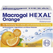 MACROGOL HEXAL Orange Plv.z.Her.e.Lsg.z.Einn.Btl. 20 St PZN 11553707