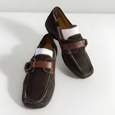 Sperry Top Siders Women’s Casual Loafer Suede Buckle Size 7.5M