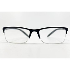 Design Optics By Foster Grant Half Rim Reading Glasses Mens Black