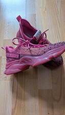 Steve Madden Sneaker Turnschuh Farbe Rasberry neuwertig mit Glitzer Gr. 38