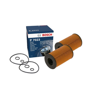 2x Ölfilter BOSCH F 026 407 023 für VW Seat Skoda Audi Passat B7 Variant