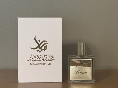 MIYAZ Louna Extrait - 1 Oz/30ml Atten. EO & Areej Le Dore- Rare & Discontinued
