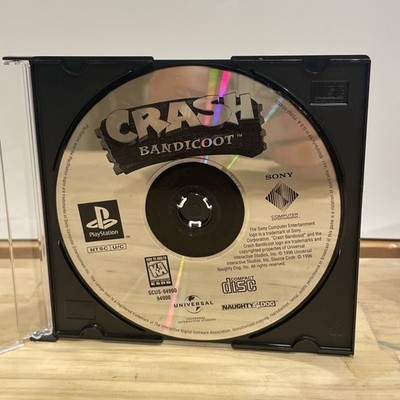Crash Bandicoot (Playstation 1 PS1 PSX) Disc Only, No Case, No Manual