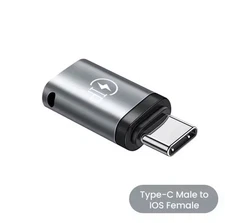 USB Cable Converter iPhone To USB C Adapter 20W iOS to Type-C