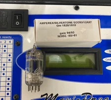 Amperex/Silvertone ECC83/12AX7 tube 60s TV-7 Maxi preamp tested