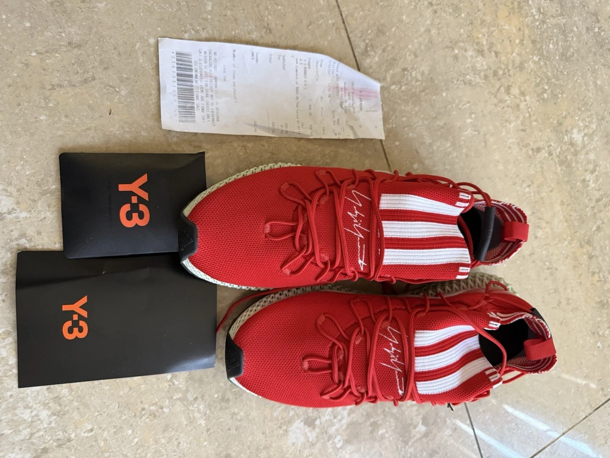 adidas Y-3 Futurecraft Runner 4D Red for Sale | Authenticity adidas Y-3 Futurecraft Runner 4D Red for Sale | Authenticity