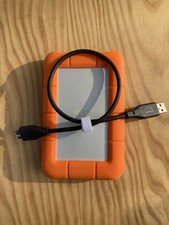 LaCie 500GB Portable External HDD Thunderbolt 2 / USB 3.0 with Carrying Case