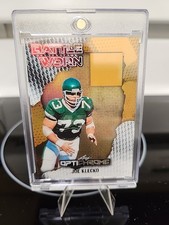 2025 Leaf Optichrome Joe Klecko Battle Worn Pre-Production Proof 1/1-Jets