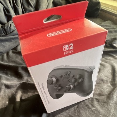 Nintendo Switch 2 Pro Controller Wireless USB-C NFC Capture Button Black