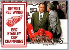 25-26 DETROIT RED WINGS CENTENNIAL BASE & GOLD #1 - 100 FREE COMBINED SHIPPING