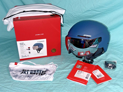  2026 NEW Atomic SAVOR Visor JR Kid's Ski Snowboard HELMET & GOGGLES Integrated