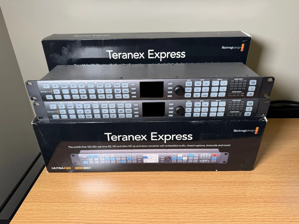 Interfaz convertidor Blackmagic Design Teranex Express 12G CROSS SDI 4K USBC Deci Foto 3 de 4