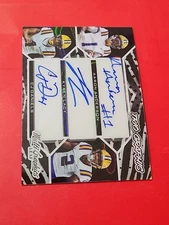 2024 LEAF MULTI GRAPHICS AARON ANDERSON,KYREN LACY,CJ DANIELS LSU TRIO AUTO 1/4