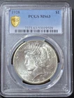 1928 Peace Dollar, PCGS MS63