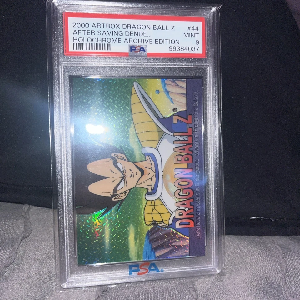 Dragon Ball Z ArtBox Chromium 44 Vegeta 2000 PSA 9 68476227 - Image 2 of 3
