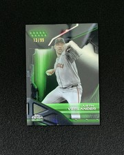 2026 Topps Chrome Black Green #153 Justin Verlander 13/99 Giants QI95