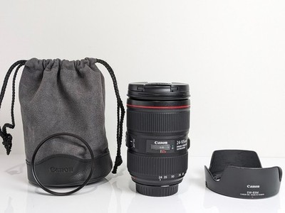 Canon EF 24-105mm F/4 L IS II USM Zoomobjektiv [Exzellent+++++ mit Haubenfilt...