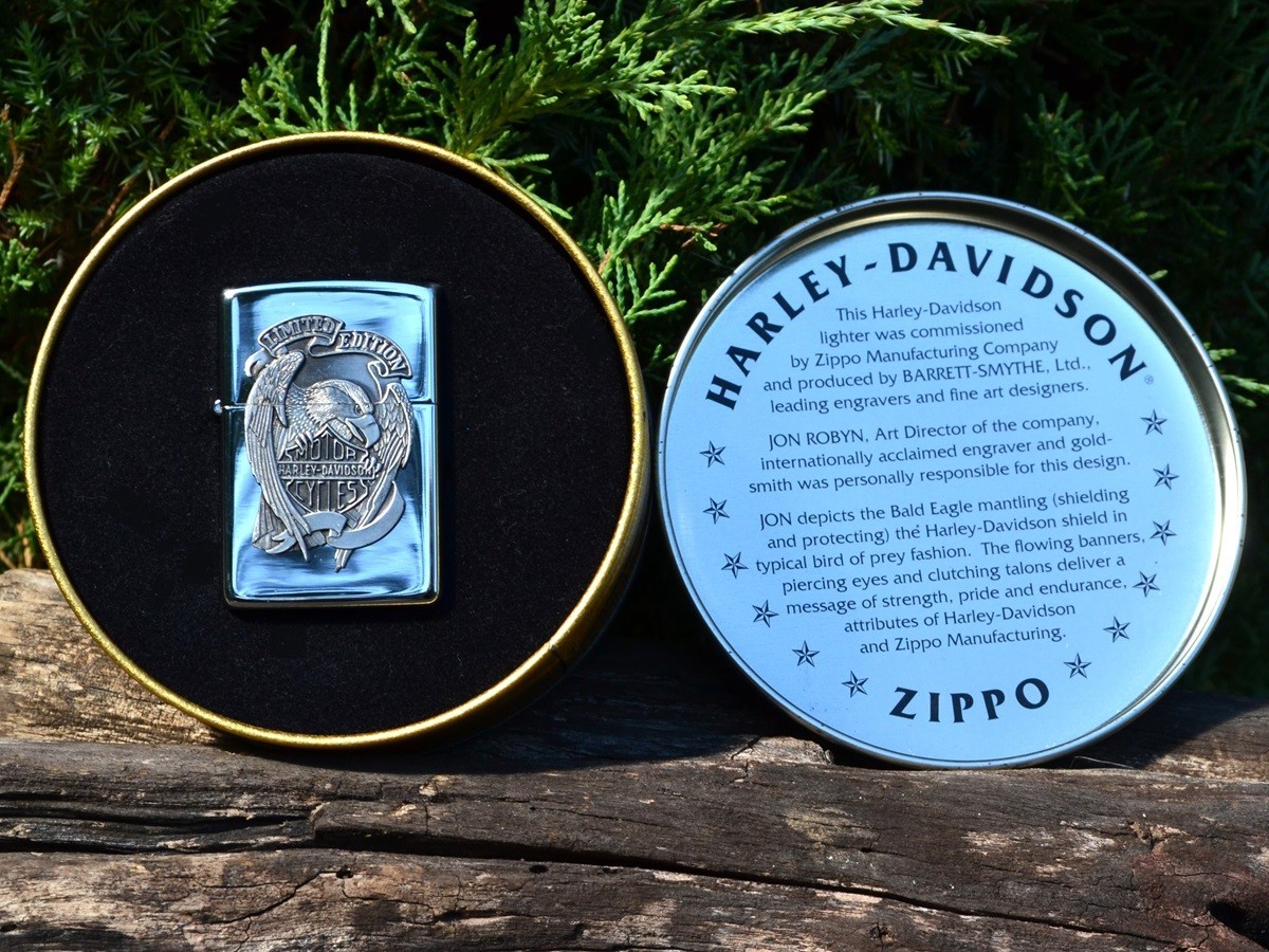 Harley Davidson Limited Edition Zippo Lighter - Eagle