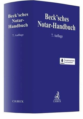 Beck'sches Notar-Handbuch: Download: Formulierungsbeispiele und Buch C.H.Beck