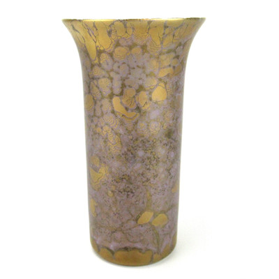 Rosenthal Porzellan Vase Form Arundo Dekor Goldfeuer Helmut Drexler Entwurf
