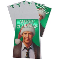 American Greetings National Lampoon's Christmas Vacation Merry Clarkmas Cards 6x