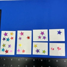 Vintage Mrs Grossman Small Star Stickers - Scrapbook - 1995