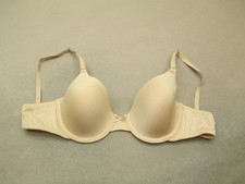 34B Maidenform Womens Beige Lined Underwired Back Closure Opaque TShirt Bra 9P