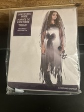 Graveyard Bride Zombie Halloween Costume Cosplay Girls Large