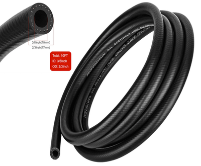 #ad #ad 3 8 Inch Fuel Line Hose 10FT NBR Rubber Push Lock High Pressure 300PSI Automotiv $17.90