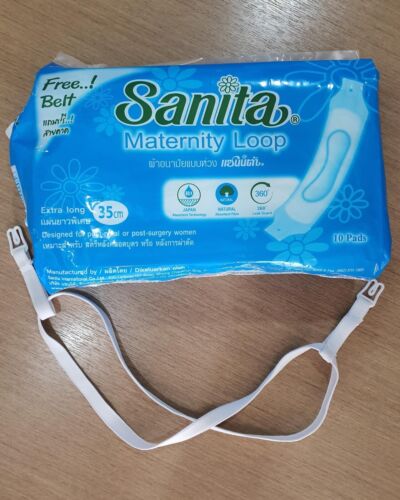 TOVAGLIOLI SANITARI PAZIENTI POSTPARTUM LOOP EXTRA LUNGHI 35 cm. CINTURA OMAGGIO - Foto 4 di 9