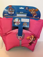 Paw Patrol Skye Swim Trainer Life Jacket Pink 33-35 Lbs