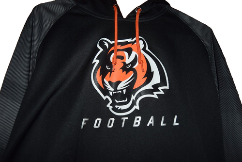 Majestic NFL Cincinnati Bengals Therma Base Fútbol Sudadera con Capucha Para Hombre XL - Imagen 2 de 4