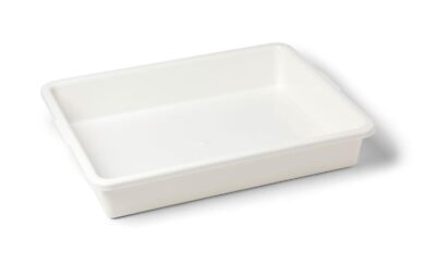   Polypropylene Multi-Purpose Containment Tray - Lab Tray for Sterilizing and...