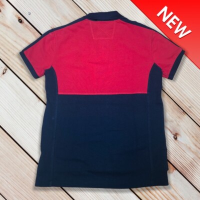 Polo Ralph Lauren Salmon Whitewater Rafting Guide Black Red Men