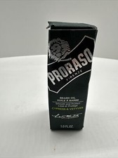 Proraso Single Blade Beard Oil Cypress  Vetyver 1 Fl. Oz.