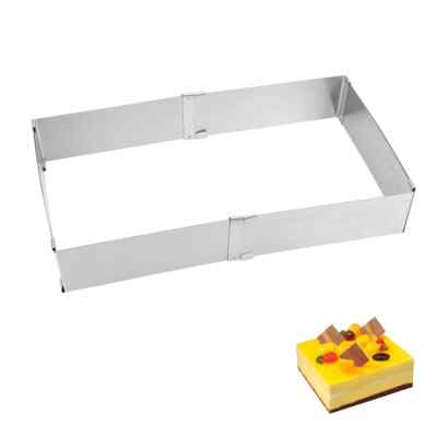 Adjustable Mousse Ring DIY Cake Mould Square Cake Mold Baking Tool Cake Tools