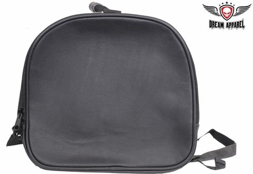 Medium Size Motorcycle PVC Sissy Bar Trunk Bag W/ Reflective Stripe Waterproof - Picture 7 of 12