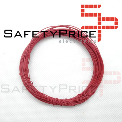 11 Meter AWG30 ROT Kabel WRAPPING WIRE FARBE ROT elektronisch REF473