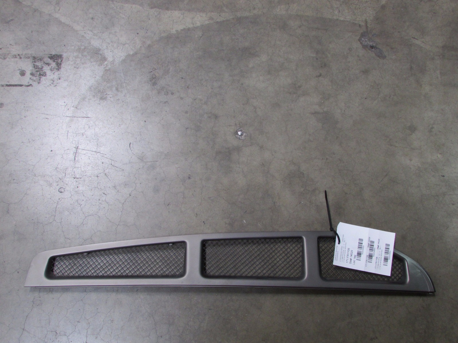 Ferrari F430 Spider, LH, Left Engine Deck Lid Grille Louver, Used, P/N 68581500