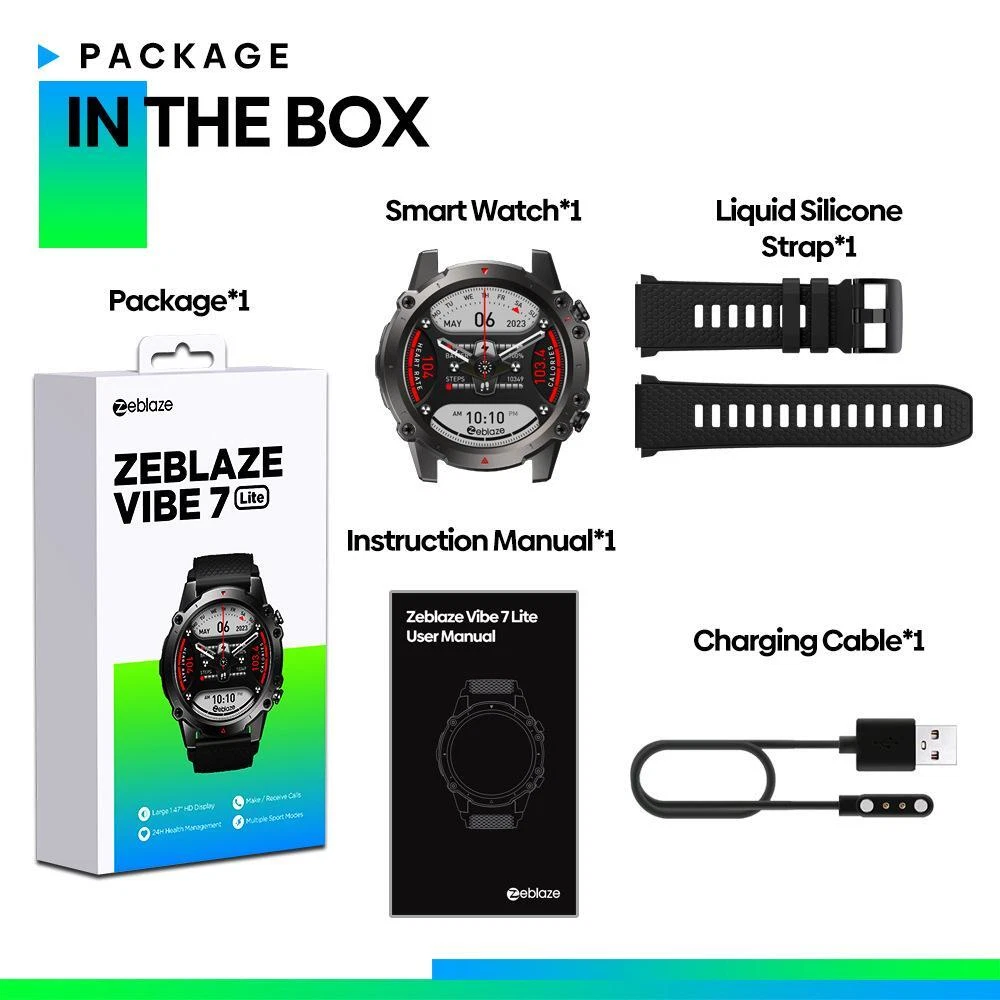 Zeblaze vibe 3 shop manual