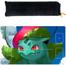 Ivysaur Pokemon Playmat TCG Card Game Play Mat Gaming Desk Mat Mouse Pad l52