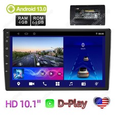 10 inch Car Stereo Wireless Apple CarPlay Android 13 Auto Car Radio BT GPS 64GB