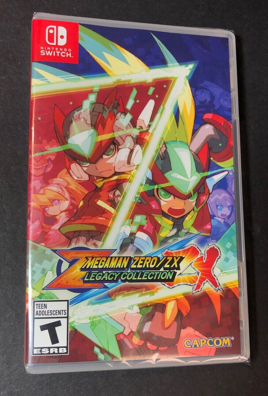 Mega Man Zero / ZX Legacy Collection [ 6 Games in 1 Pack ] (Nintendo  Switch) NEW