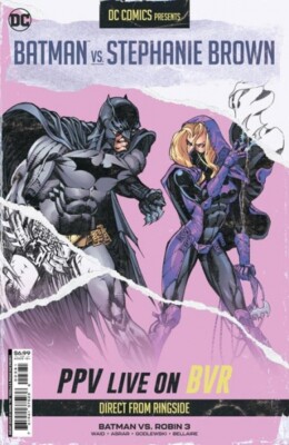 BATMAN VS ROBIN #3 (OF 5) CVR H - FIGHT POSTER CARD STOCK VAR