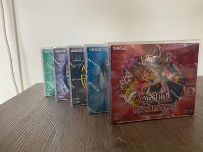 20x YuGiOh Faltbox Schutzhülle 25TH Booster Box Legend of Blue Eyes White