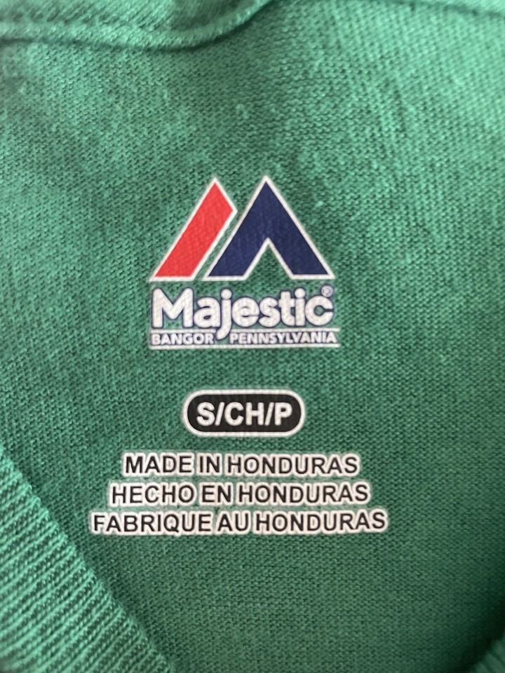 Majestic Eugene Emeralds Minor League Baseball MiLB TShirt Men's Small