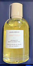 Laura Mercier AMBRE VANILLE Aromatic Bath Body Oil 3.3 fl oz New - NO Box